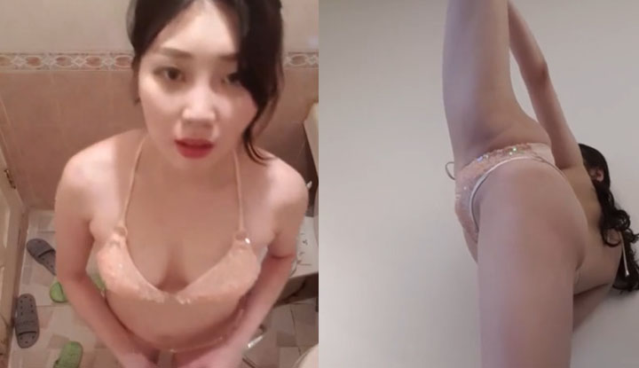 韓國網曝門事件~筋很軟的女孩一定很好操