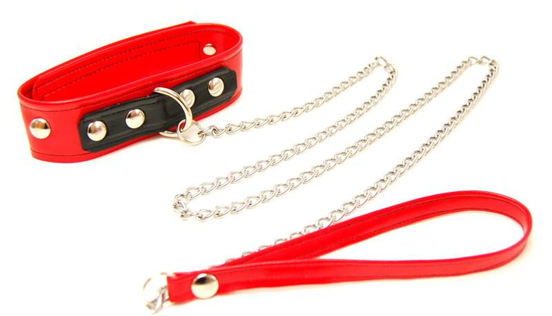 SM拘束 首輪（レッド）