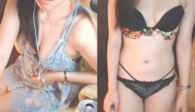 [เกาหลี] เสียงของสาวไลฟ์สดหลังจากดื่ม ~ ชั้นในตัวใหม่ พี่ชอบมั้ยจ๊ะ ~