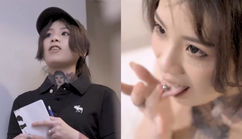 [台灣] 國產AV 高清! 客人惡作劇! 快遞正妹為了五星好評只好絕對服從! (MD0065)