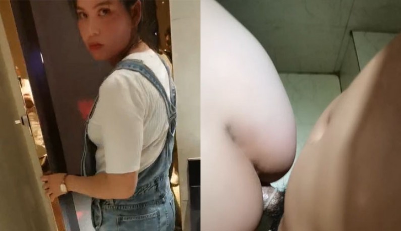 สาวน้อยสุดเสี้ยนห้องน้ำพาเพลิน