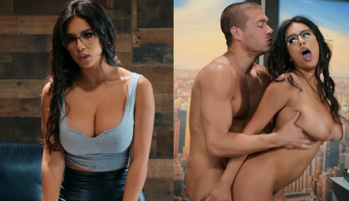 [europe and america] sexy female secretary sneaked into the boss's office and was caught