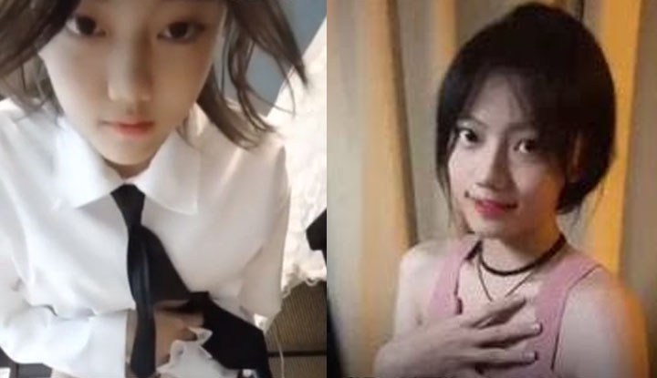 คลิปเด็ดบนอินเตอร์เน็ต Beechberg เน็ตไอดอลดาว tiktok จีนโชว์ช่วยตัวเองในไลฟ์สด
