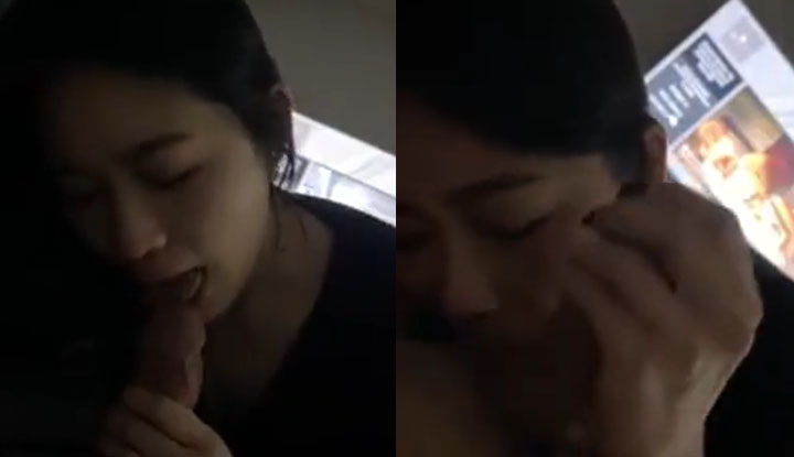 After a long time of persuading, my junior finally agreed to help me blow-dry my hair. This face is truly beautiful.