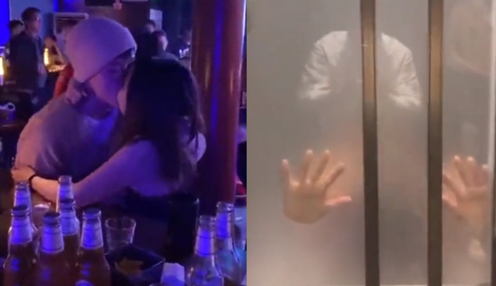 หลุดทางเน็ต ~ ฉันทะเลาะวิวาทกันในบาร์ แต่ไม่คิดว่าจะเมามากจนเริ่มแห้งในห้องน้ำ