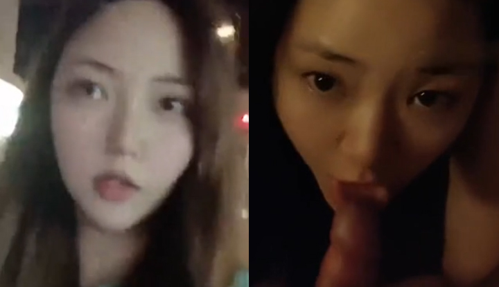 อุบัติการณ์การเผยอินเทอร์เน็ต ~ กว่างโจวหลังยุค 90 สาวงามอินเทอร์เน็ตโชว์หน้าและเป่าแท่งเนื้อ