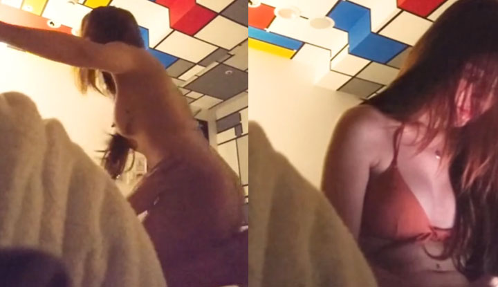 [Taiwan] Big Brother Shen Hui The previous Brazilian mixed-race girl, but the shooting angle is too bad.