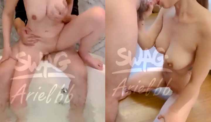 [台灣] SWAG arielbb～27分鐘尾牙爽幹酒醉女同事大量內射操爆公司女神