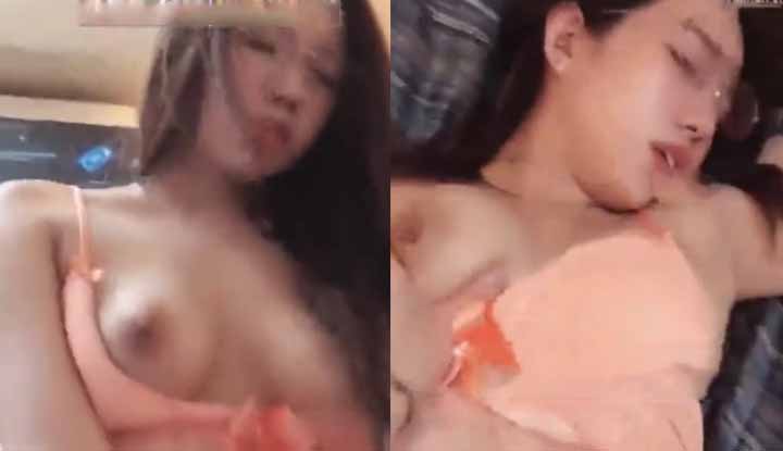 網曝門事件～台灣超胸網紅張Ｏ床片流出～