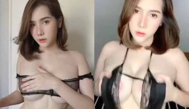 [Thailand] Pretty girl playing with big tits ~ no dew point is better than dew point