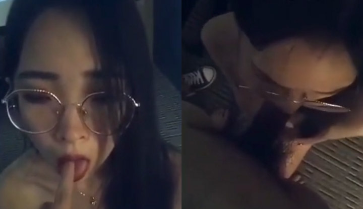 Khi cô bạn gái thanh lịch của tôi đói sau giờ làm, tôi cho cô ấy ăn Bang Bang