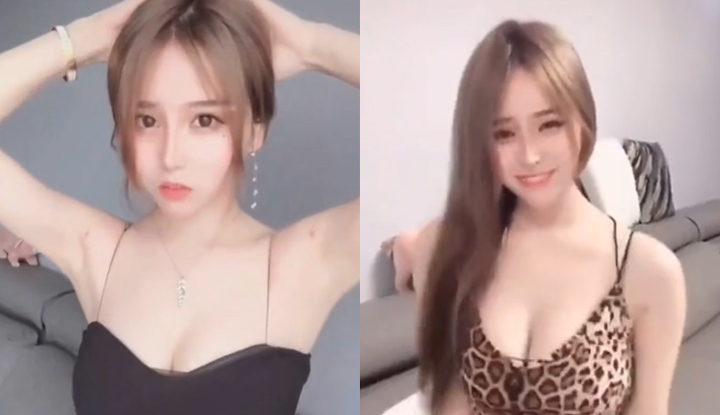 網紅大尺度私拍模特唯美私拍～巨乳都快包不住啦！