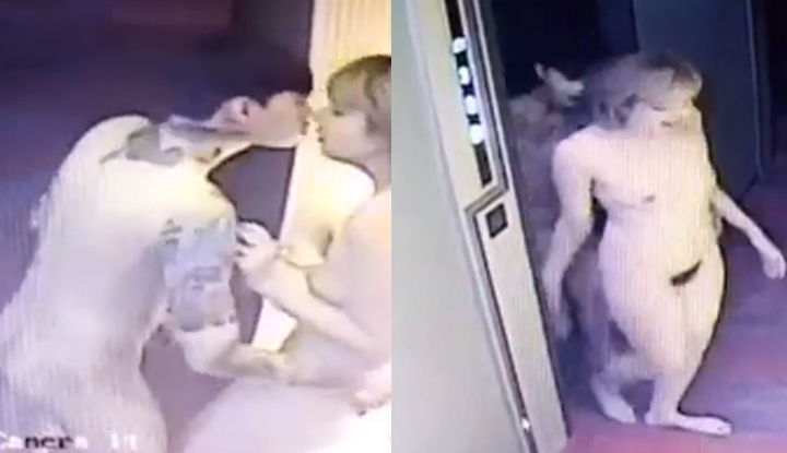 [Taiwan] There are monitors in the corridors, but I forgot to bring the room card and all were recorded