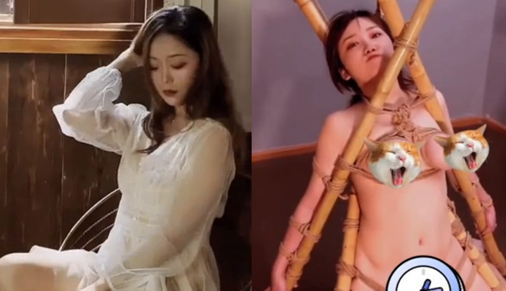 หลุดกองถ่ายหนังเอวีจีน