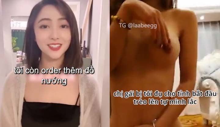 The young lady who lives with me is looking for a drink with me~ actually pretending to be drunk and riding up