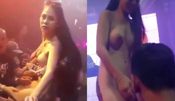 หลุดคลิปสาวไทย ในผับ เด็ดมากDJ《Oil Paphavee》