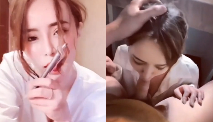 [台灣] SWAG aprillady～全露臉 在桌底下幫老闆口愛的色情秘書