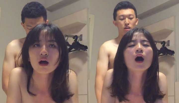 The dick of the sex friend is a bit small~ but I have to use it when I am in the scene