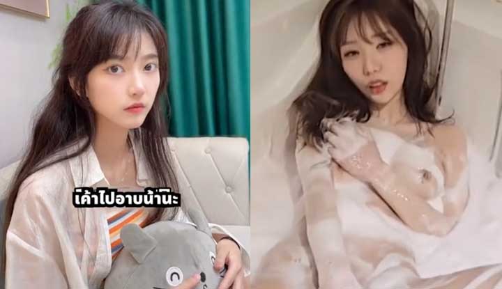 My girlfriend always wanted to peek at me taking a shower, so I had to pull her in to help her wash