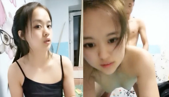 Real incest super exciting~ The tall girl actively rides a twisted beauty and is also ejaculated from behind~