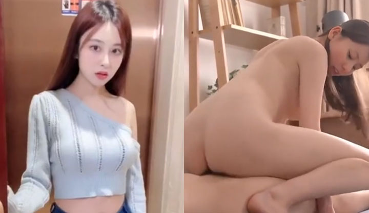 I called my little sister to play with me at home, I didn't expect my little sister to have a dick-playing service