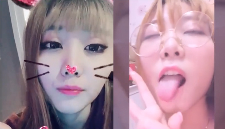 The campus goddess, who usually appears demure, has a wild side in private, with a lustful expression, eagerly licking the meat stick.