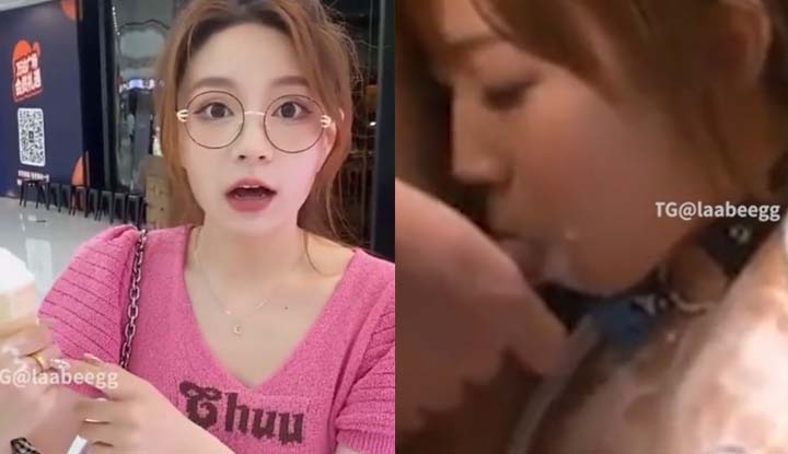 แฟนใช้ไอติมมาอ่อยย