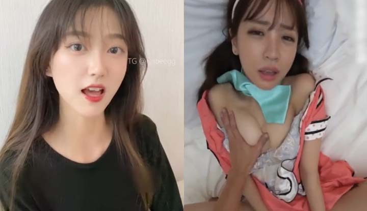 Girlfriend dresses up cosplay in order to lull me to sleep and asks me to play with her