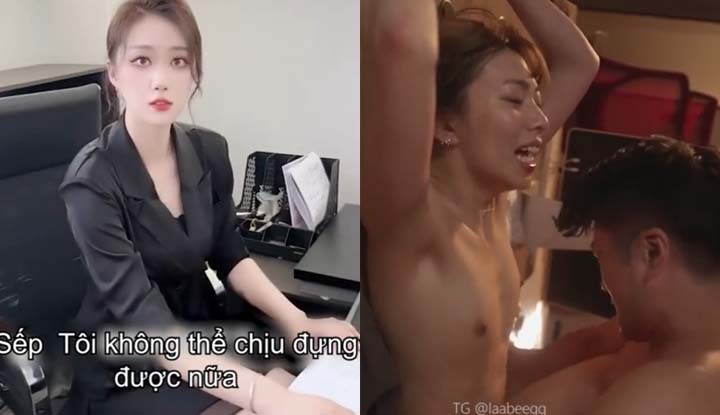 The boss wants me to work overtime to fuck her all day long, as a good employee, I have to say yes