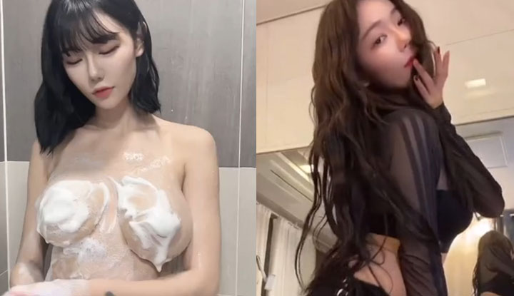 [Korea] The host of the live show has big breasts and Internet celebrities dance passionately, and can even take a bath for money~