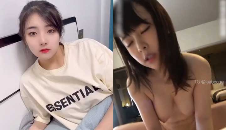 原本想上網吧的我被女友誘惑只好留在家肏翻她