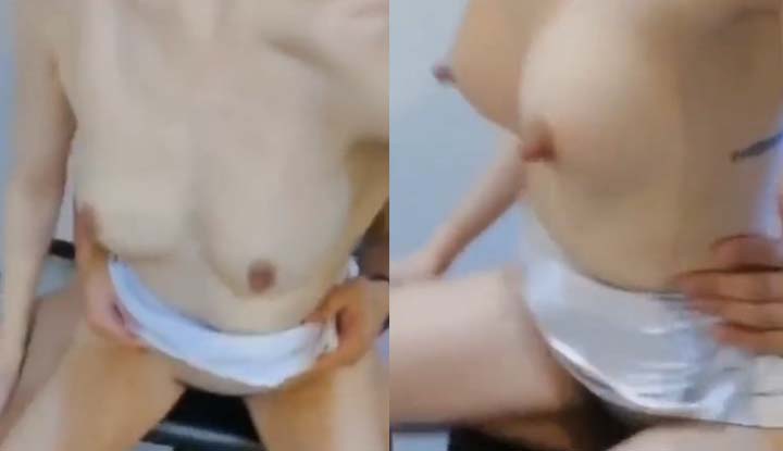 [Vietnam] I can’t help seeing the strong coach ~ exposed the beautiful milk temptation to sit up and squat to seduce