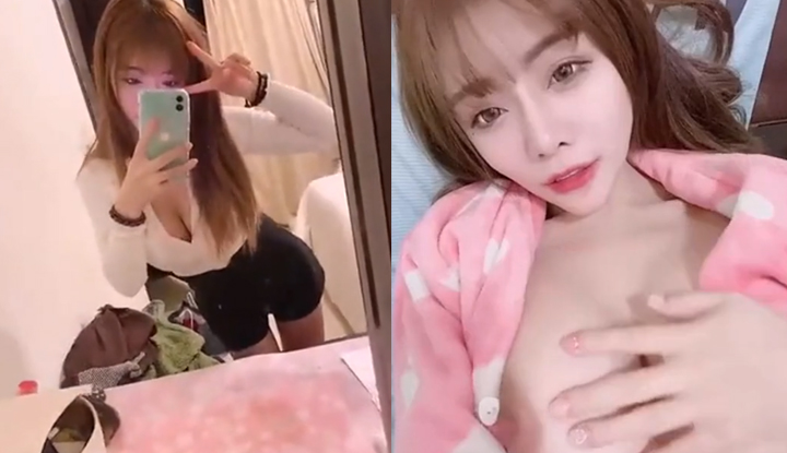 [台灣] 巨乳正妹問主人說這樣滿意嗎?