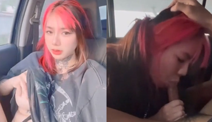 คลิปหลุด Onlyfan irenkampong1 ขับรถเล่นแก้เสียวแต่ดันเสียวหีกว่าเดิมต้องจอดรถแล้วขย่มควยเย็ดกันบนรถจนรถสั่น