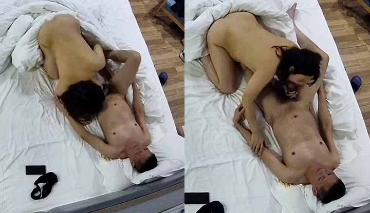 The hotel candidly shot the uncle and the slutty young woman in high-definition, it was so cool to watch~