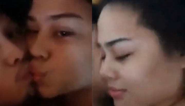 It feels really good when our faces touch.