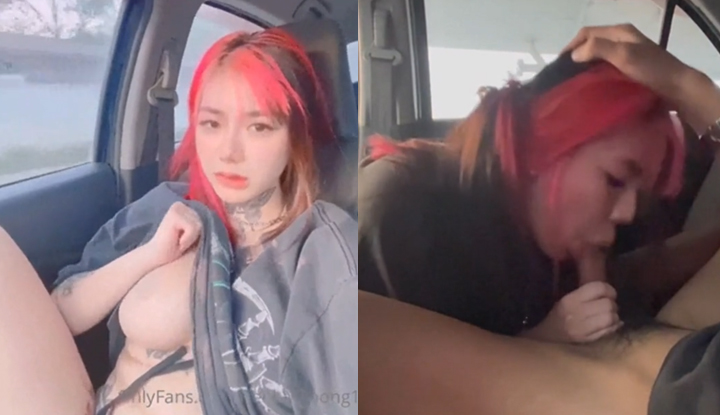 [泰國] O站大神Irenkampong1，忍不到回家了直接在車上開吃！