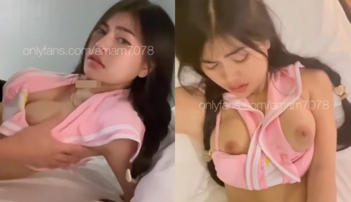 Clip Onlyfan, cosplay girl, rất xinh, ngực khủng, bú cặc, đụ kiểu doggy, fuck thô, không dùng bao cao su, rút ra kịp thời, suýt xuất tinh vào On Li, bạn trai.