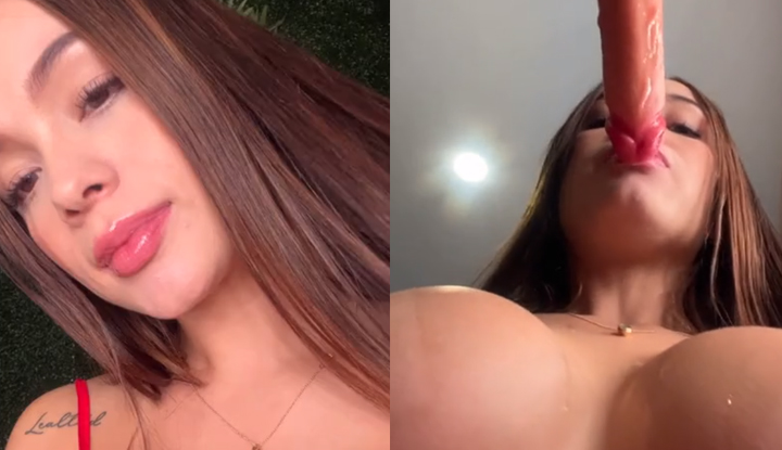 [Europe and America] Andreaalvarez's blowjob scene, with big breasts, makes people dizzy~