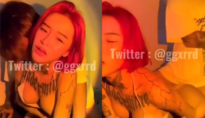 คลิปหลุด yayee สาวผมสั้นน่าเย็ดสักลายเต็มตัว Ggxrrd โดนแฟนจับซอยหีคาโซฟาครางเสียว ซอยท่าหมาเน้นเย็ดสดจนแตกใน