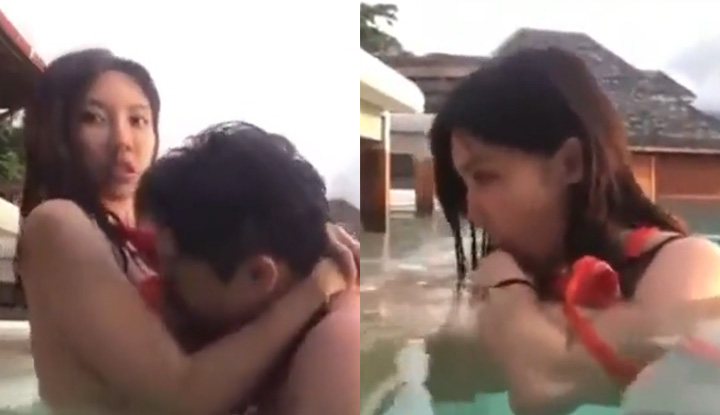 Sinto que não consigo me controlar, será que posso penetrar minha namorada na água sem sermos descobertos?