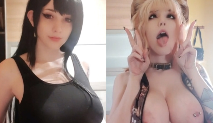 [Europe and America] OF EnaFox's big-breasted beauty is super powerful in role-playing skills, and she can't beat any role