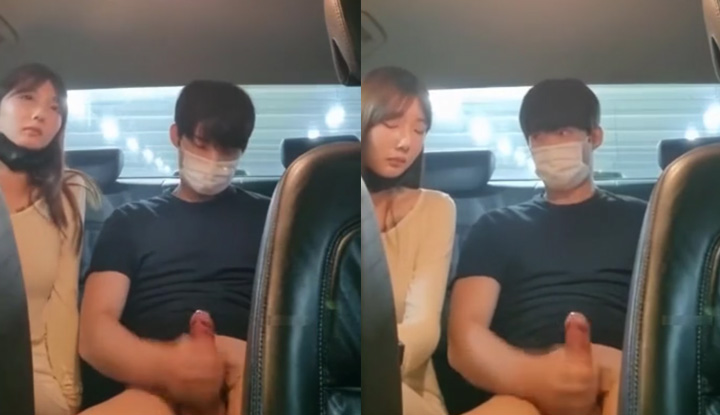 [A Korean] Handsome guy now wants to go for it immediately! Girl spits saliva as lubrication for excitement.