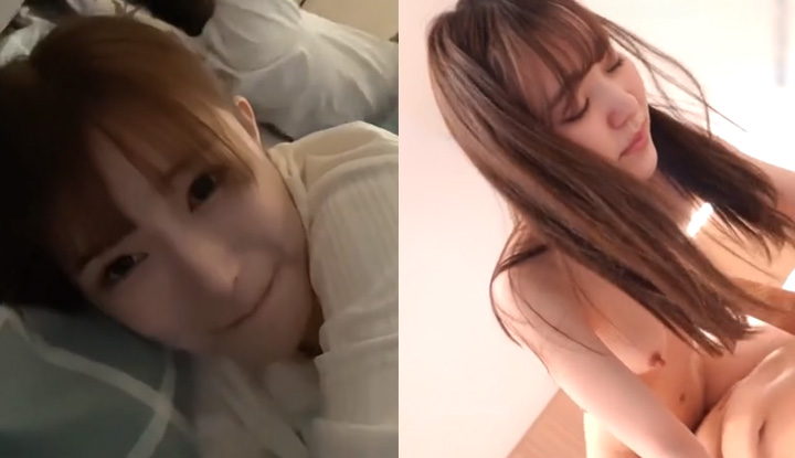 女友睡前親我一下就勾起我慾火，想把她吃乾舔淨