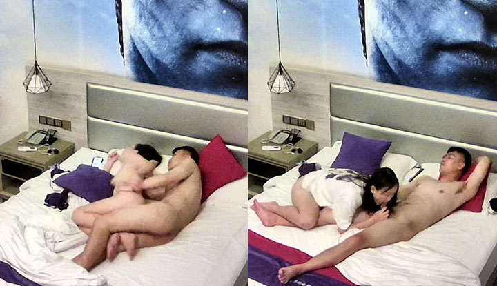 คู่รักจองห้องพักและมีเพศกับแฟนสาวขาสวยอย่างดี มีความสามารถในการเล่นด้วยกันซึ่งทำให้สนุกสนาน โดยการทำท่าทางที่ดีที่หน้าต่างแล้วเข้าถอดชุดหลังเข้าไป