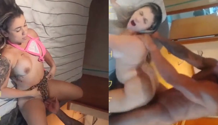 [America] Black man battles with sexy hot chick, her perfect perky butt and tight little hole are so firm.