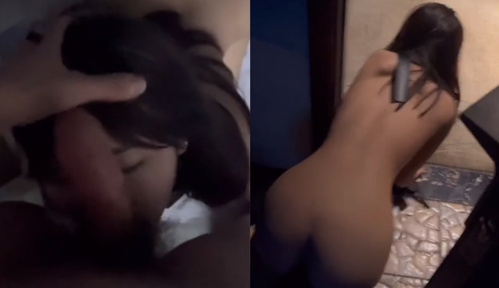 Just finished training the little female dog~ Let's take her out for a walk in the middle of the night.