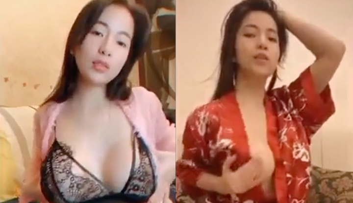 [Filipinas] Depois de terminar com o namorado, a garota de seios grandes ficou muito faminta por sexo.