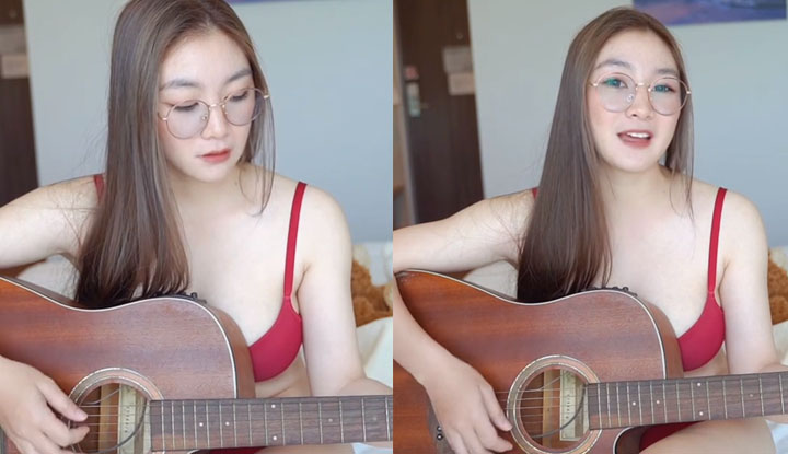 [Tailândia] O mestre do O站 com um corpo lindo e alto, bonito e que também sabe tocar guitarra, é realmente uma vitória na vida~