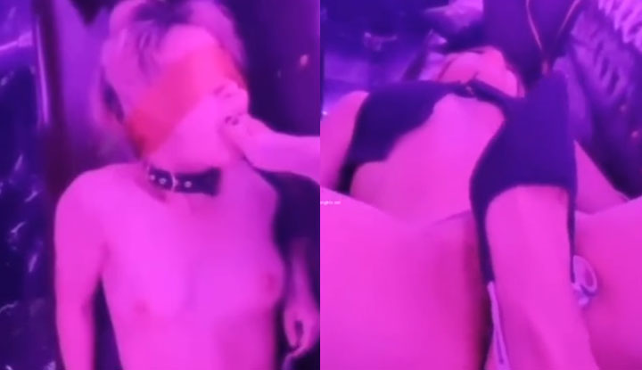 Having a blast at the dark KTV, playing with dogs, training them, and even wearing high heels to step on each other's naughty bits~